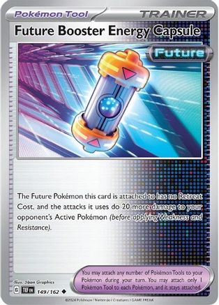 Image of Future Booster Energy Capsule 149/162  - Reverse Holofoil SV05 Temporal Forces - Uncommon