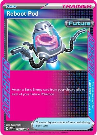 Image of Reboot Pod 158/162  - Holofoil SV05 Temporal Forces - ACE SPEC Rare