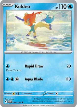 Image of Keldeo 044/162  SV05 Temporal Forces - Uncommon