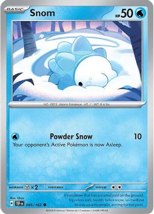 Image of Snom 045/162  - Reverse Holofoil SV05 Temporal Forces - Common
