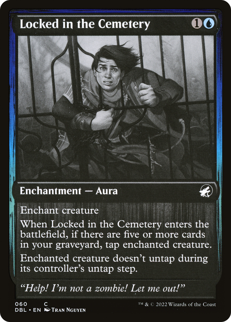 Image of Locked in the Cemetery (DBL-060) - Innistrad: Double Feature Foil
