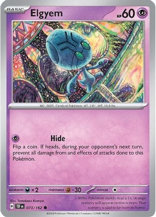 Image of Elgyem 073/162  SV05 Temporal Forces - Common
