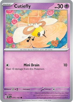 Image of Cutiefly 075/162  SV05 Temporal Forces - Common