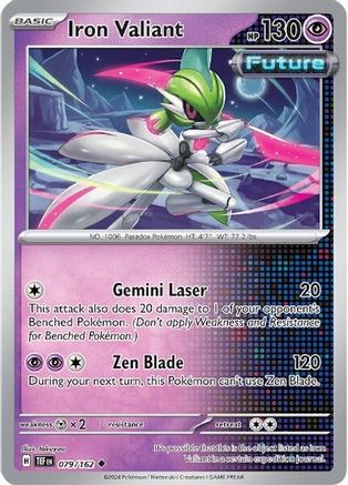 Image of Iron Valiant 079/162  SV05 Temporal Forces - Uncommon