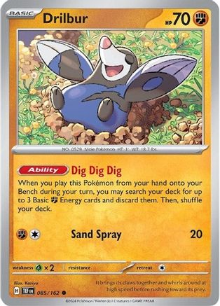 Image of Drilbur 085/162  SV05 Temporal Forces - Common