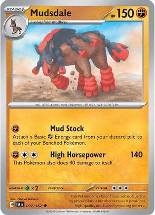 Image of Mudsdale 092/162  SV05 Temporal Forces - Uncommon