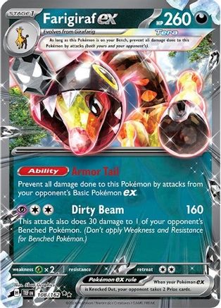 Image of Farigiraf ex 108/162  - Holofoil SV05 Temporal Forces - Double Rare