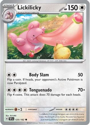 Image of Lickilicky 125/162  SV05 Temporal Forces - Common