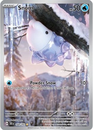 Image of Snom 168/162  - Holofoil SV05 Temporal Forces - Illustration Rare