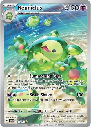 Image of Reuniclus 171/162  - Holofoil SV05 Temporal Forces - Illustration Rare