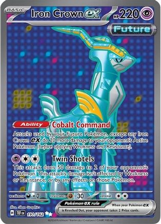 Image of Iron Crown ex 191/162  - Holofoil SV05 Temporal Forces - Ultra Rare