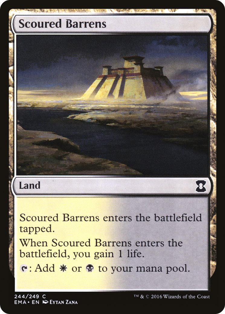 Image of Scoured Barrens (EMA-244) - Eternal Masters