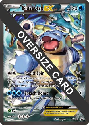 Image of Blastoise EX XY122  - Holofoil Jumbo Cards - Promo