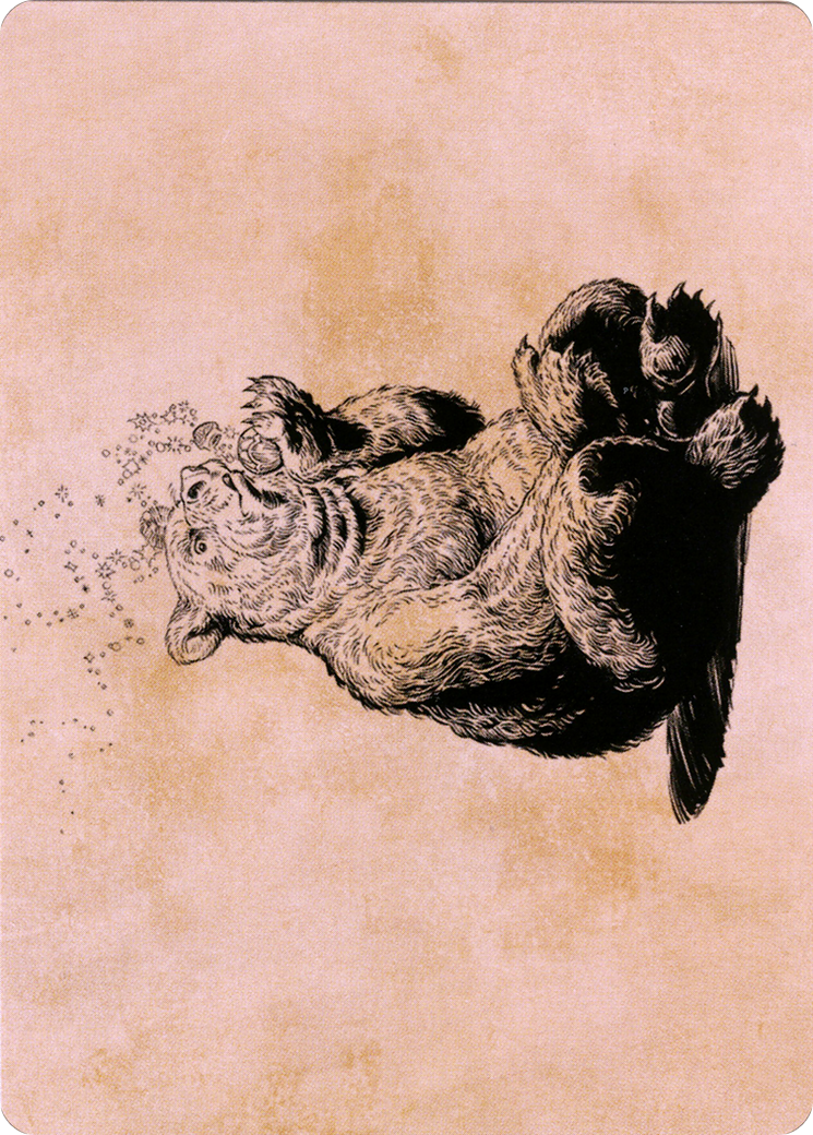 Image of Wilson, Refined Grizzly // Wilson, Refined Grizzly (ACLB-060) - Battle for Baldur's Gate Art Series (Borderless)