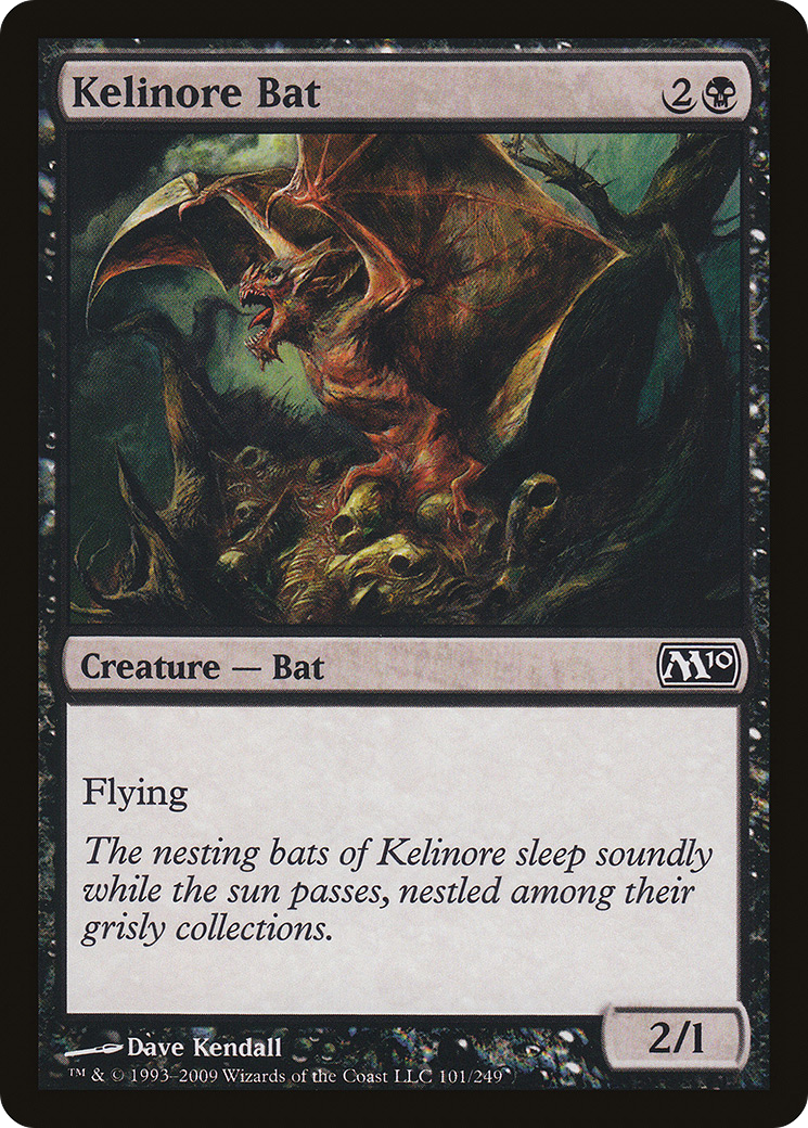 Image of Kelinore Bat (M10-101) - Magic 2010
