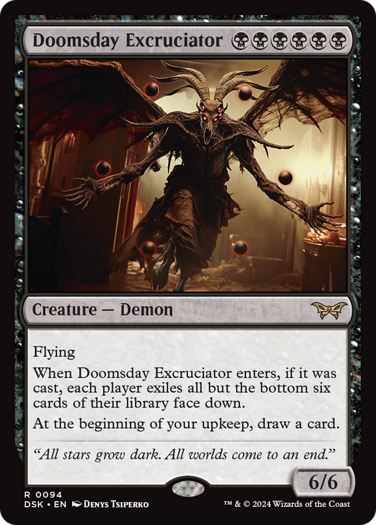 Image of Doomsday Excruciator (DSK-094) - Duskmourn: House of Horror