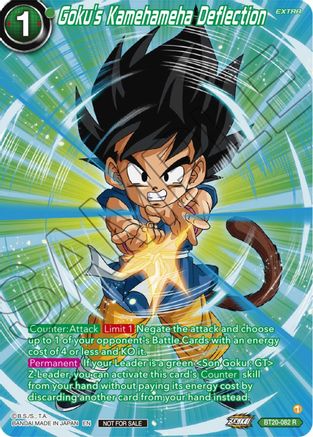 Image of Goku's Kamehameha Deflection (Premium Alt-Art Card Set 2024 Vol.1) (BT20-082) - Promotion Cards Foil