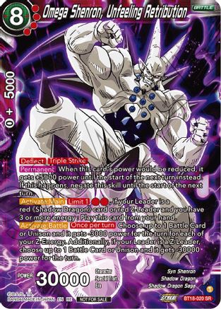 Image of Omega Shenron, Unfeeling Retribution (Deluxe Pack 2024 Vol.1) (BT18-020) - Promotion Cards