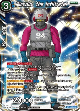 Image of Piccolo, the Infiltrator (Deluxe Pack 2024 Vol.1) (BT19-061) - Promotion Cards