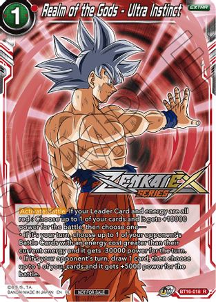 Image of Realm of the Gods - Ultra Instinct (Event Pack 14) (BT16-018) - Promotion Cards Foil