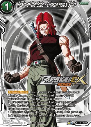 Image of Realm of the Gods - Crimson Hero's Strike (Event Pack 14) (BT16-125) - Promotion Cards Foil