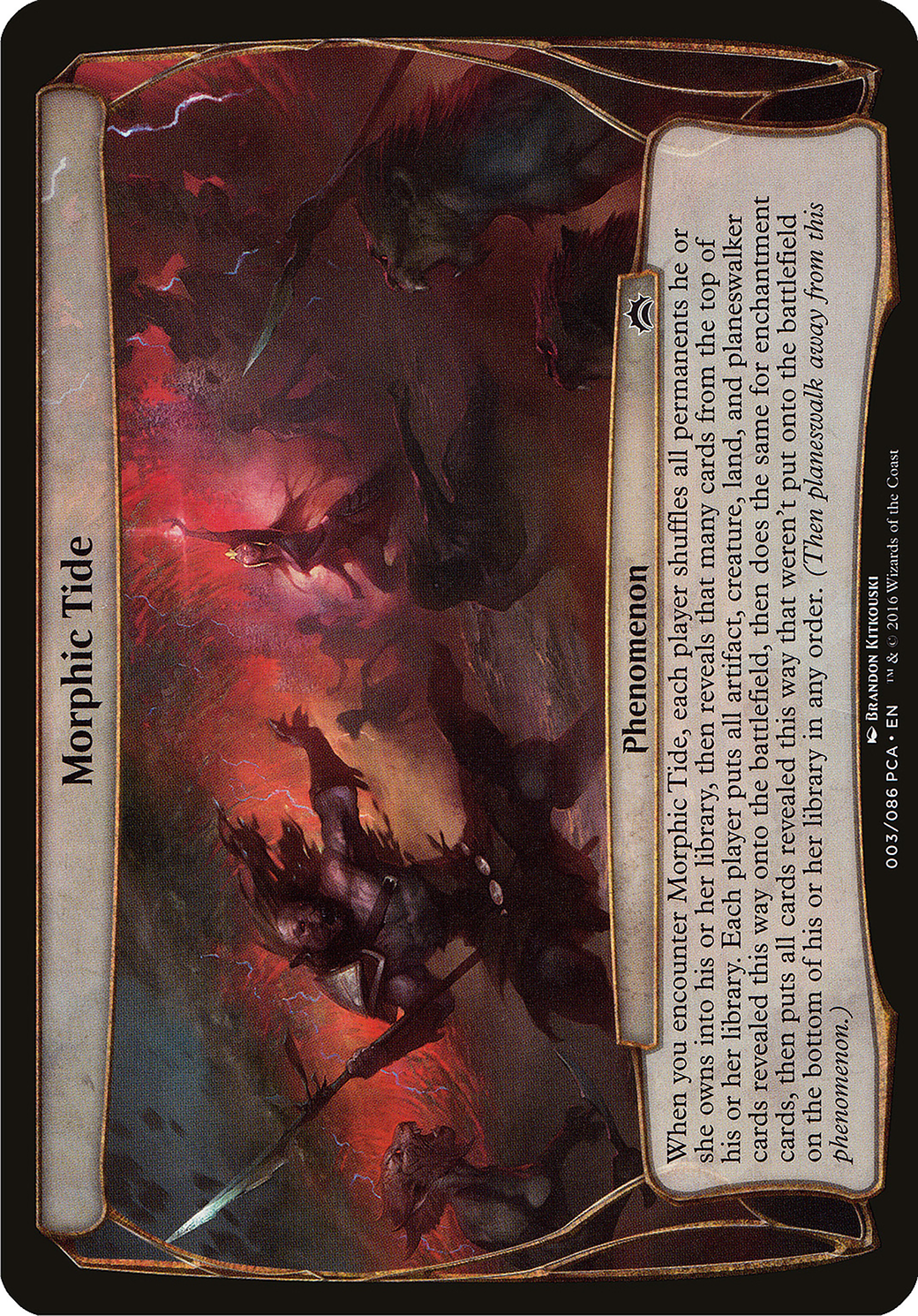 Image of Morphic Tide (Planechase Anthology) (OVER-) - Planechase Anthology Planes