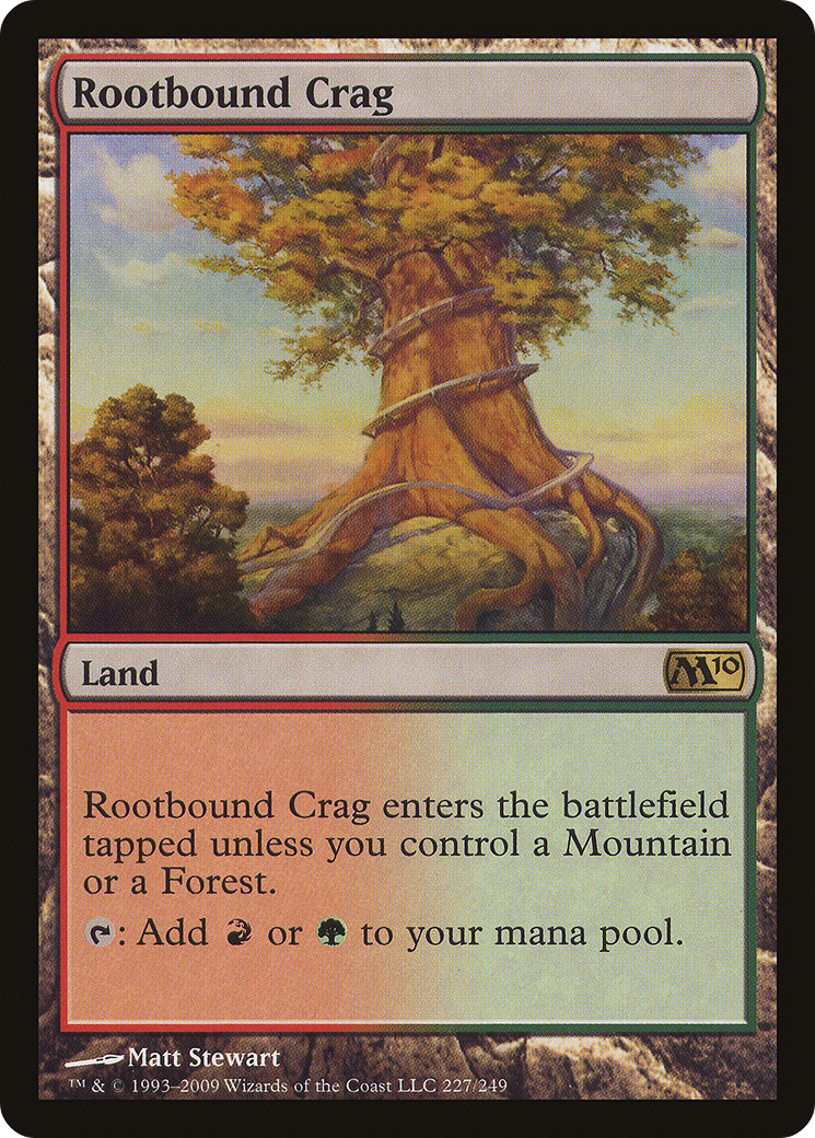 Image of Rootbound Crag (M10-227) - Magic 2010