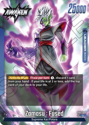 Image of Zamasu : Fused - FB02-036 (FB02-036) - Blazing Aura