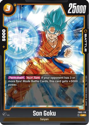 Image of Son Goku - FB02-118 (FB02-118) - Blazing Aura