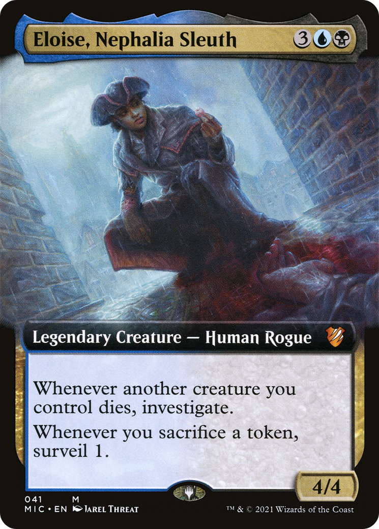 Image of Eloise, Nephalia Sleuth (Extended Art) (MIC-041) - Midnight Hunt Commander: (Extended Art)