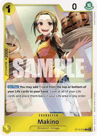 Image of Makino (ST13-012) - Ultra Deck: The Three Brothers Foil
