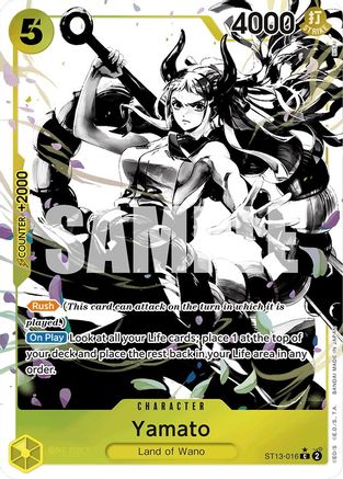 Image of Yamato (Parallel) (ST13-016) - Ultra Deck: The Three Brothers Foil