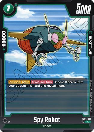 Image of Spy Robot (FB02-081) - Blazing Aura