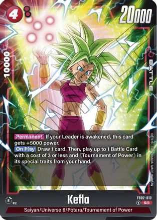 Image of Kefla - FB02-013 (FB02-013) - Blazing Aura Holofoil
