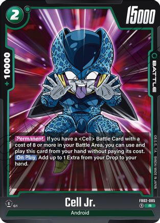 Image of Cell Jr. (FB02-085) - Blazing Aura Holofoil