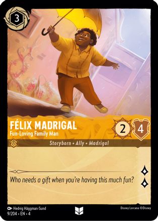 Image of Felix Madrigal - Fun-Loving Family Man (9/204) - Ursulas Return