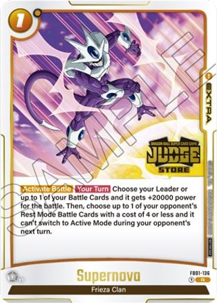 Image of Supernova (Judge Pack (Store Judge) 01) (FB01-136) - Tournament and Championship Promos Holofoil