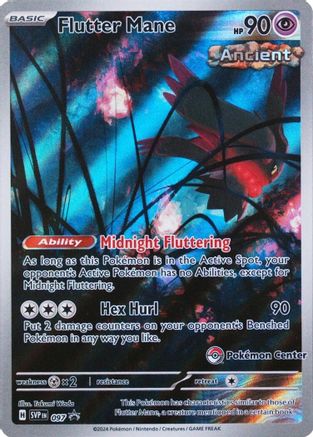 Image of Flutter Mane (Pokemon Center) 097  - Holofoil SV Scarlet & Violet Promo Cards - Promo