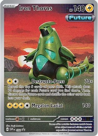 Image of Iron Thorns 098  - Holofoil SV Scarlet & Violet Promo Cards - Promo