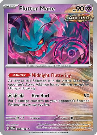 Image of Flutter Mane 078/162  Deck Exclusives - Rare