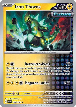 Image of Iron Thorns 062/162  Deck Exclusives - Rare