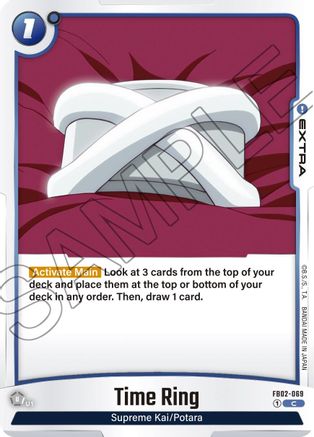 Image of Time Ring (FB02-069) - Blazing Aura
