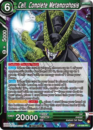 Image of Cell, Complete Metamorphosis (Deluxe Pack 2024 Vol.1) (P-596) - Promotion Cards