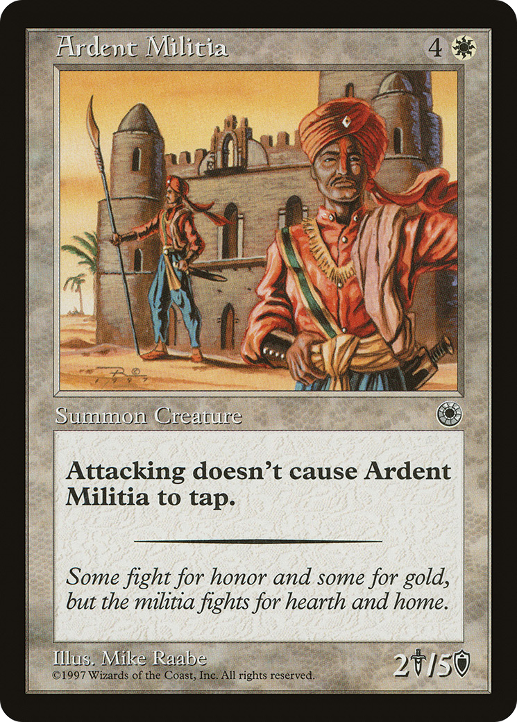 Image of Ardent Militia (POR-) - Portal