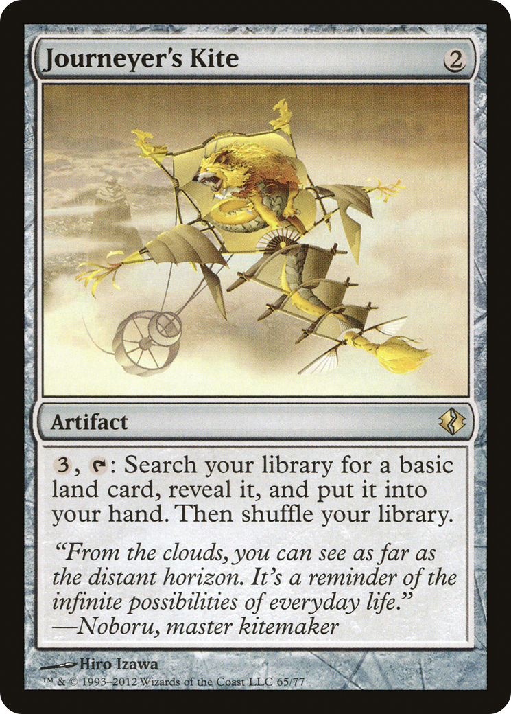 Image of Journeyer's Kite (DDI-065) - Duel Decks: Venser vs. Koth