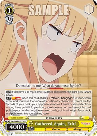 Image of Gathered Again, Eriri (SHS/W98-E006 R) - Saekano the Movie: Finale