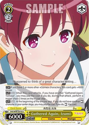Image of Gathered Again, Izumi (SHS/W98-E016 U) - Saekano the Movie: Finale
