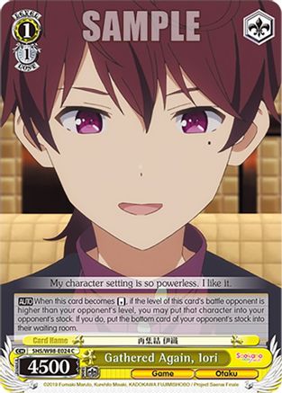 Image of Gathered Again, Iori (SHS/W98-E024 C) - Saekano the Movie: Finale