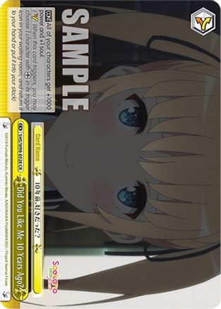 Image of Did You Like Me 10 Years Ago? (SHS/W98-E028 CR) - Saekano the Movie: Finale