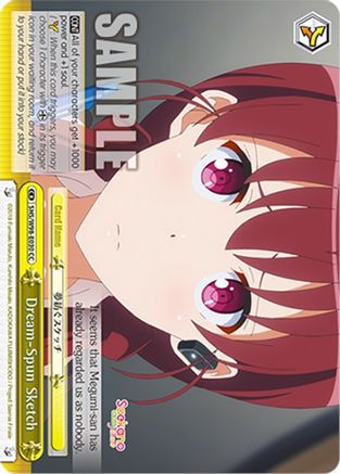 Image of Dream-Spun Sketch (SHS/W98-E030 CC) - Saekano the Movie: Finale